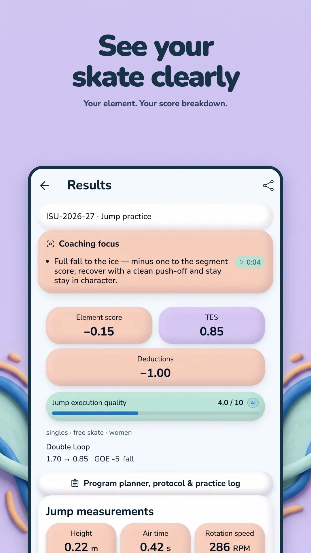 Skate Score: Figure Skating screenshot